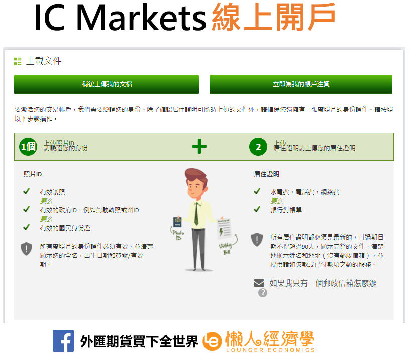 IC Markets線上開戶5