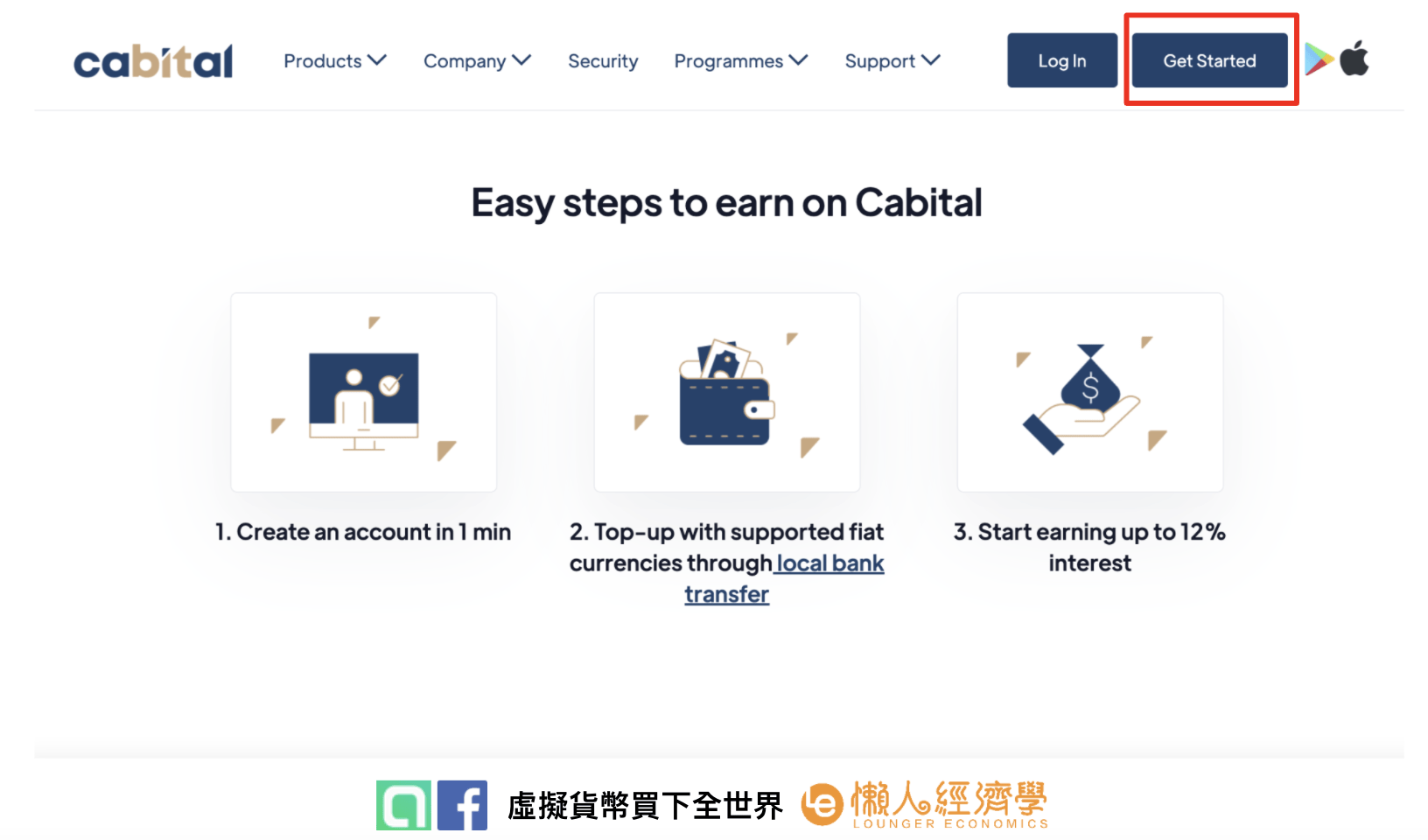 cabital平台註冊教學