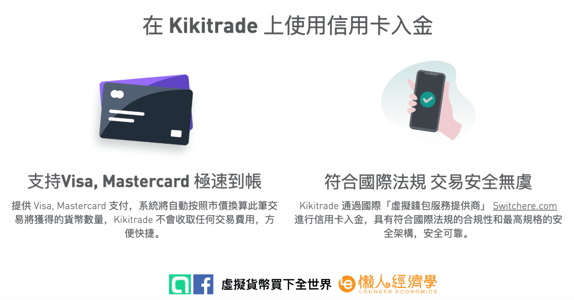 二、Kikitrade 信用卡刷卡入金
