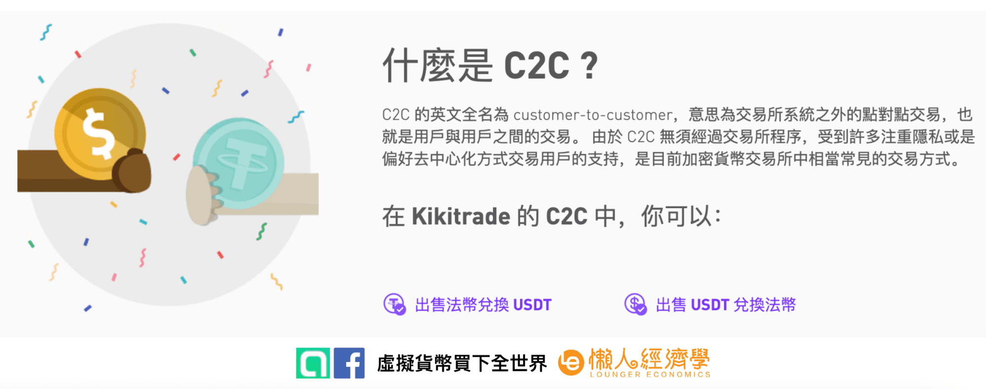 Kikitrade C2C 出入金介紹