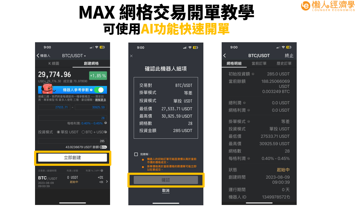 MAX-網格交易