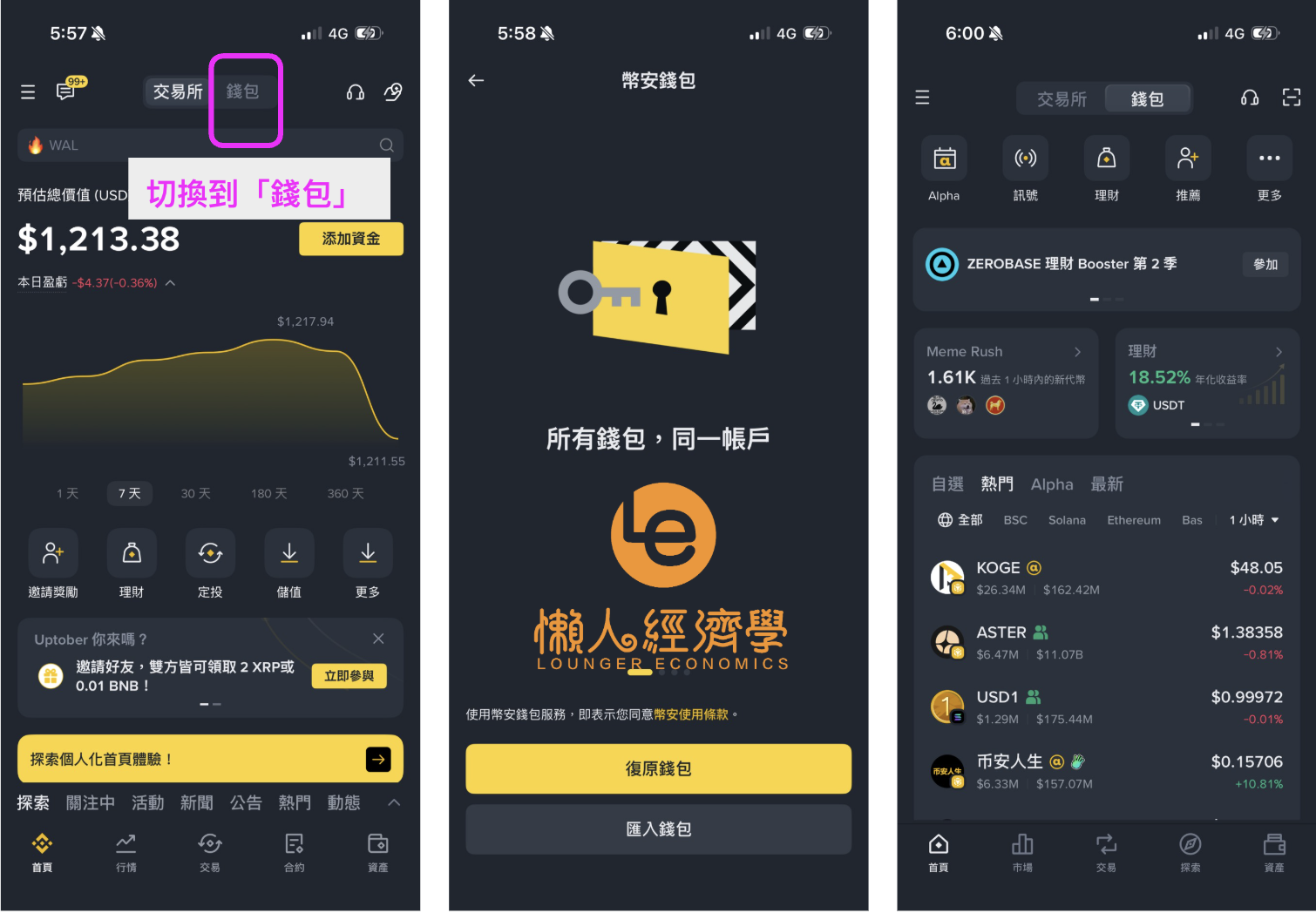 幣安 web3 錢包