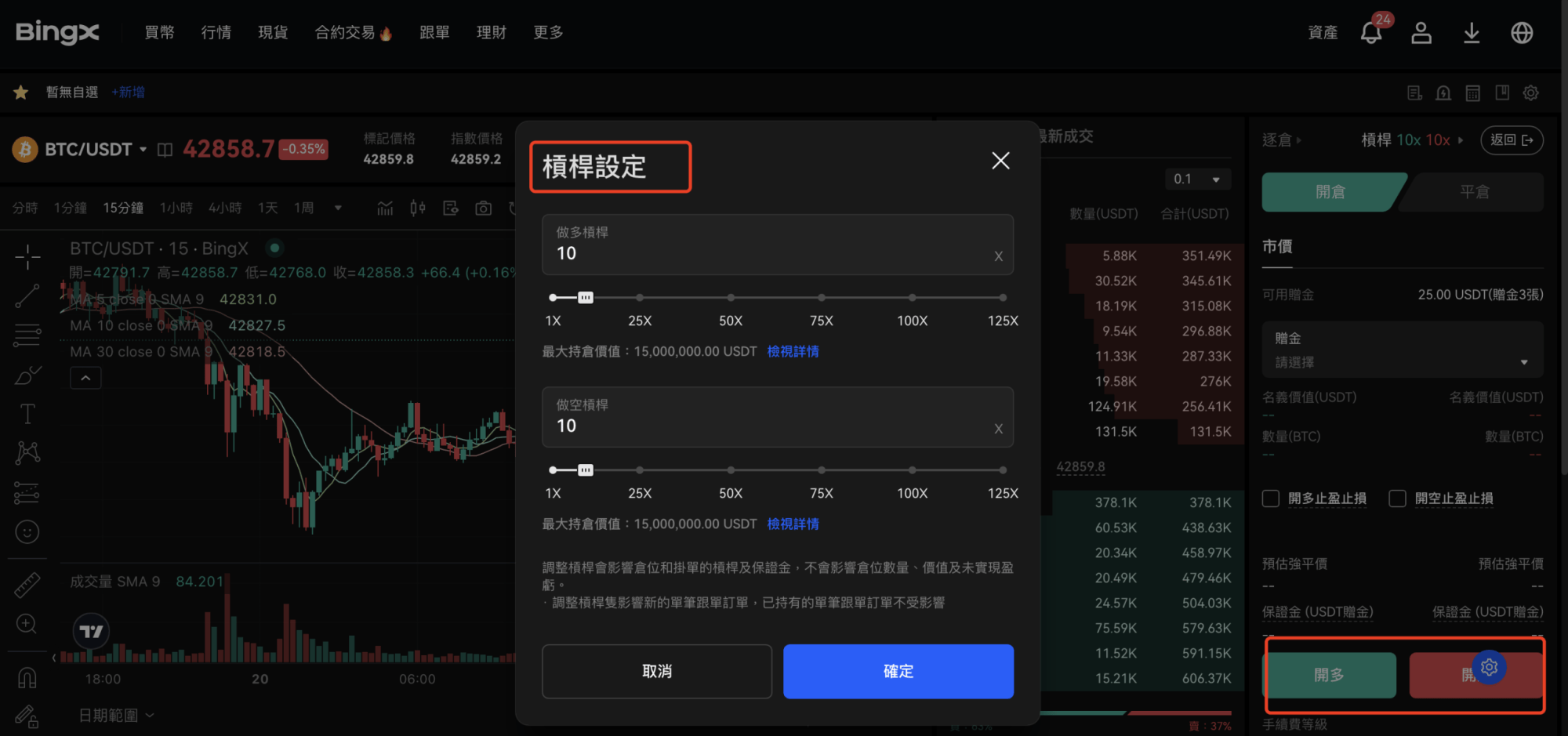 BingX 贈金如何使用