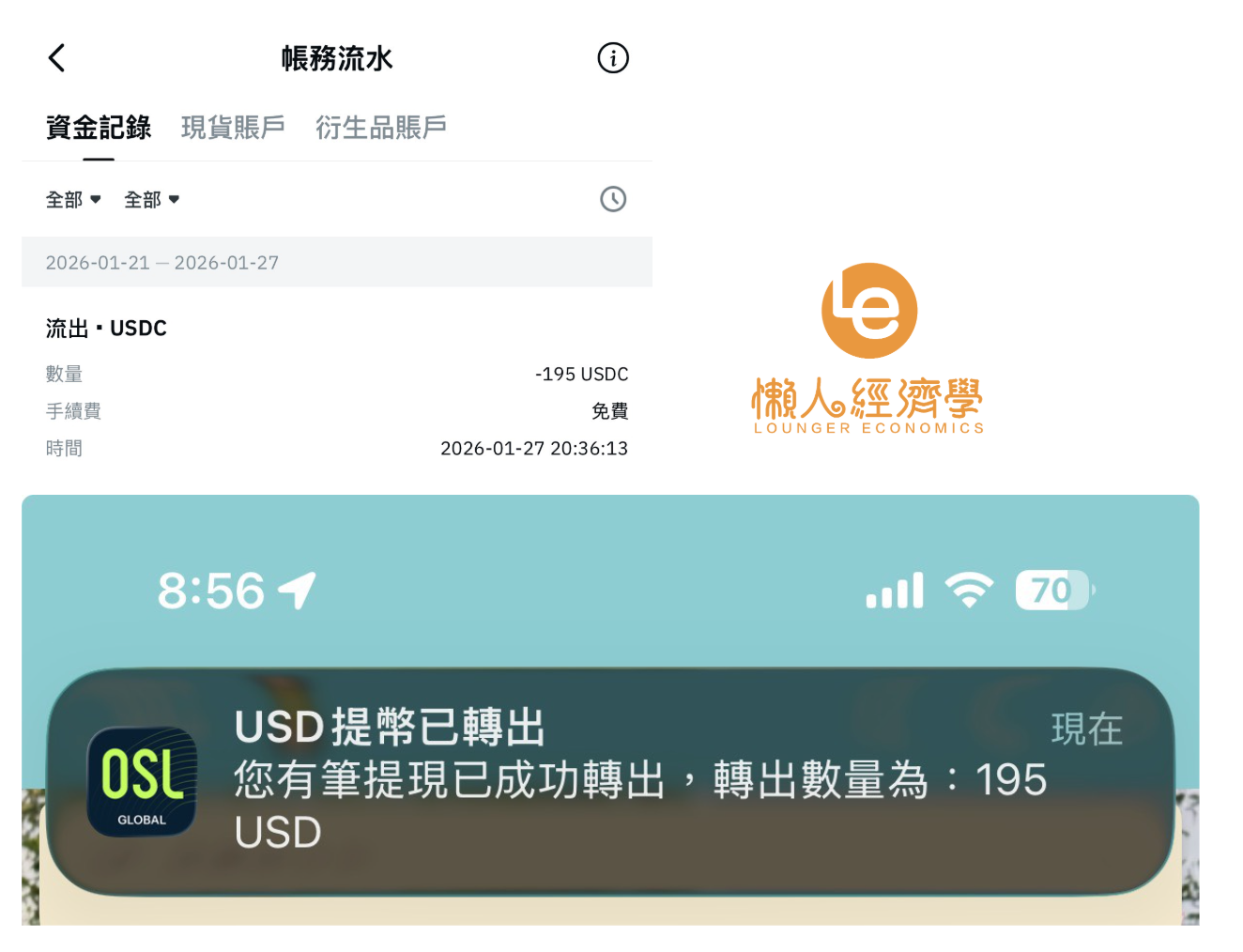 OSL 交易所出金教學